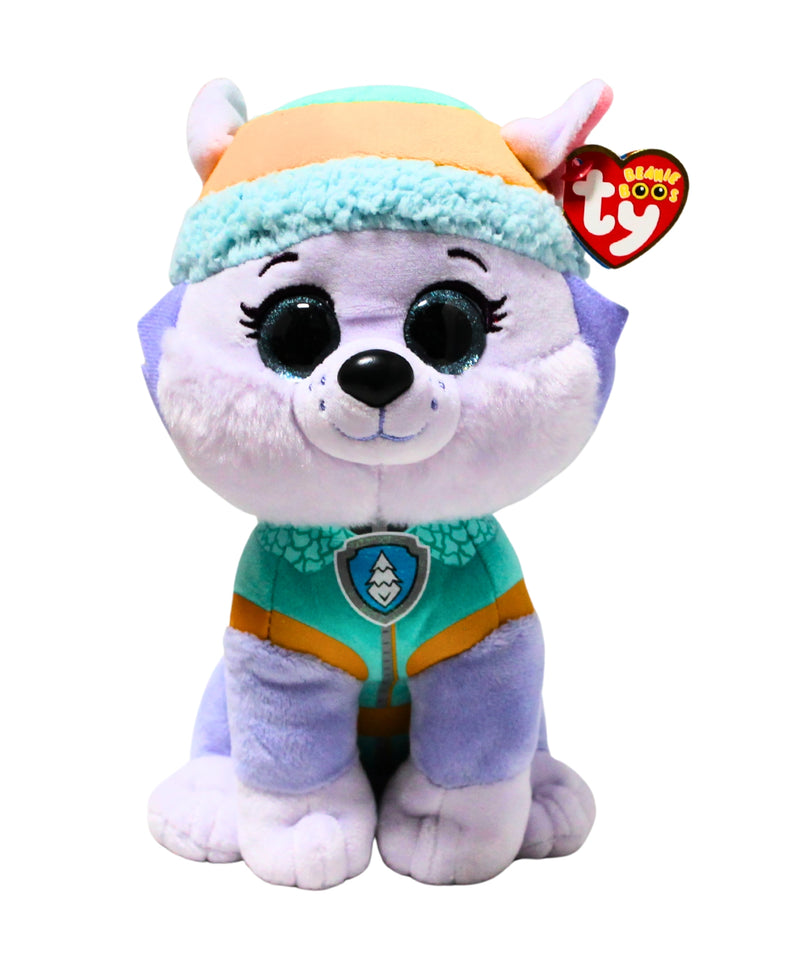 Ty Beanie Boos - Everest the Husky, Medium (10"), Paw Patrol