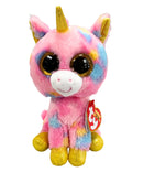 Ty Beanie Boos - Fantasia the Unicorn, Glitter Eyes