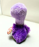 Ty Beanie Boos - Fifi the Purple Flamingo, (6"), Glitter Eyes, Claire's Exclusive