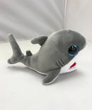 Ty Beanie Boos - Finnegan the Gray Shark, Glitter Eyes