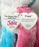Ty Beanie Boos - Fiona the Calico Cat, Medium (9"), Glitter Eyes, Justice Stores