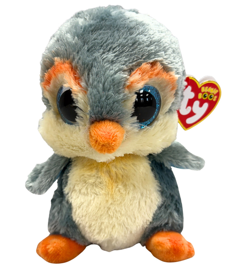 Ty Beanie Boos - Fisher the Penguin, Glitter Eyes