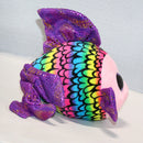 Ty Beanie Boos - Flippy the Rainbow Fish, Medium (5"), Glitter Eyes