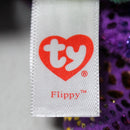 Ty Beanie Boos - Flippy the Rainbow Fish, Medium (5"), Glitter Eyes