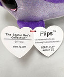 Ty Beanie Boos - Flips the Dolphin, Glitter Eyes