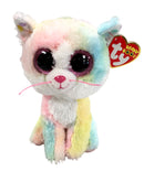 Ty Beanie Boos - Fluffy the Cat, Glitter Eyes, Claire's