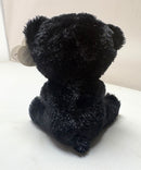 Ty Beanie Boos - Frankfurt the Black Teddy Bear, (5"), Glitter Eyes, Europe