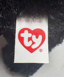 Ty Beanie Boos - Frankfurt the Black Teddy Bear, (5"), Glitter Eyes, Europe