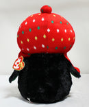 Ty Beanie Boos - Freeze the Christmas Penguin, Medium (9.25"), Glitter Eyes