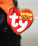 Ty Beanie Boos - Frights the Halloween Cat, Medium (9"), Glitter Eyes