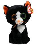 Ty Beanie Boos - Frights the Halloween Tuxedo Cat, Glitter Eyes