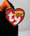 Ty Beanie Boos - Frights the Halloween Tuxedo Cat, Glitter Eyes