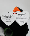 Ty Beanie Boos - Frights the Halloween Tuxedo Cat, Glitter Eyes