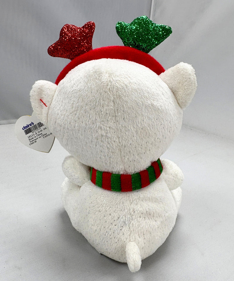 Ty Beanie Boos - Frost(Claire's exclusive) the Polar Bear, Glitter Eyes, Claire's, Christmas holidays, Winter