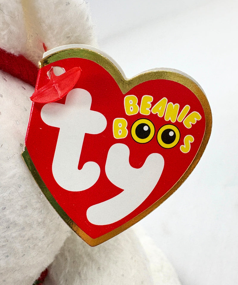 Ty Beanie Boos - Frost(Claire's exclusive) the Polar Bear, Glitter Eyes, Claire's, Christmas holidays, Winter