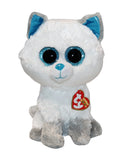 Ty Beanie Boos - Frost the White Arctic Fox, Medium (9"), Glitter Eyes