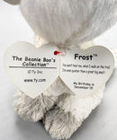 Ty Beanie Boos - Frost the Arctic fox, Glitter Eyes