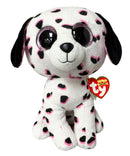 Ty Beanie Boos - Georgia the Dalmatian, Medium (9"), Glitter Eyes, Claire's Exclusive