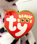 Ty Beanie Boos - Georgia the Dalmatian, Medium (9"), Glitter Eyes, Claire's Exclusive