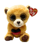 Ty Beanie Boos - Germany the Golden Teddy Bear, (6"), Glitter Eyes, Europe