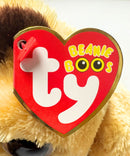 Ty Beanie Boos - Germany the Golden Teddy Bear, (6"), Glitter Eyes, Europe