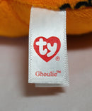 Ty Beanie Boos - Ghoulie the Halloween Ghost Ghoul, Medium (8"), Glitter Eyes