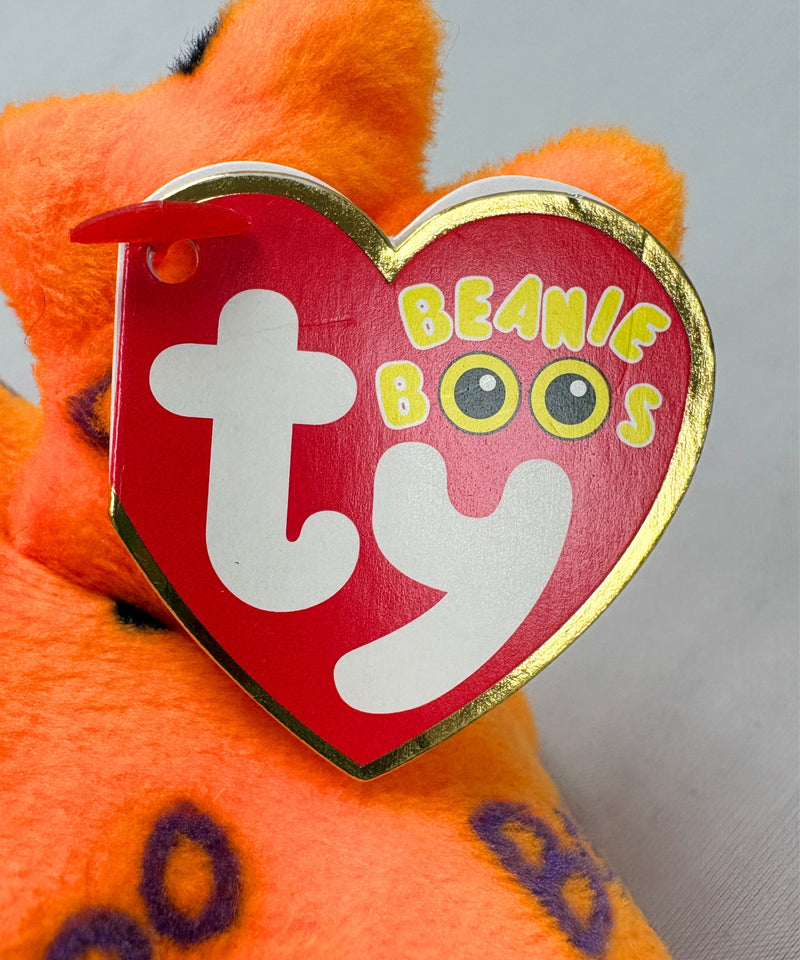 Ty Beanie Boos - Ghoulie the Ghost, Glitter Eyes, Halloween