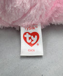 Ty Beanie Boos - Gigi the Valentine's Monkey, Glitter Eyes