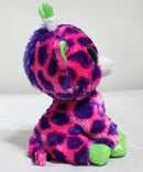 Ty Beanie Boos - Gilbert the Pink & Purple Giraffe, Glitter Eyes