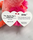 Ty Beanie Boos - Gilda the Flamingo, Glitter Eyes