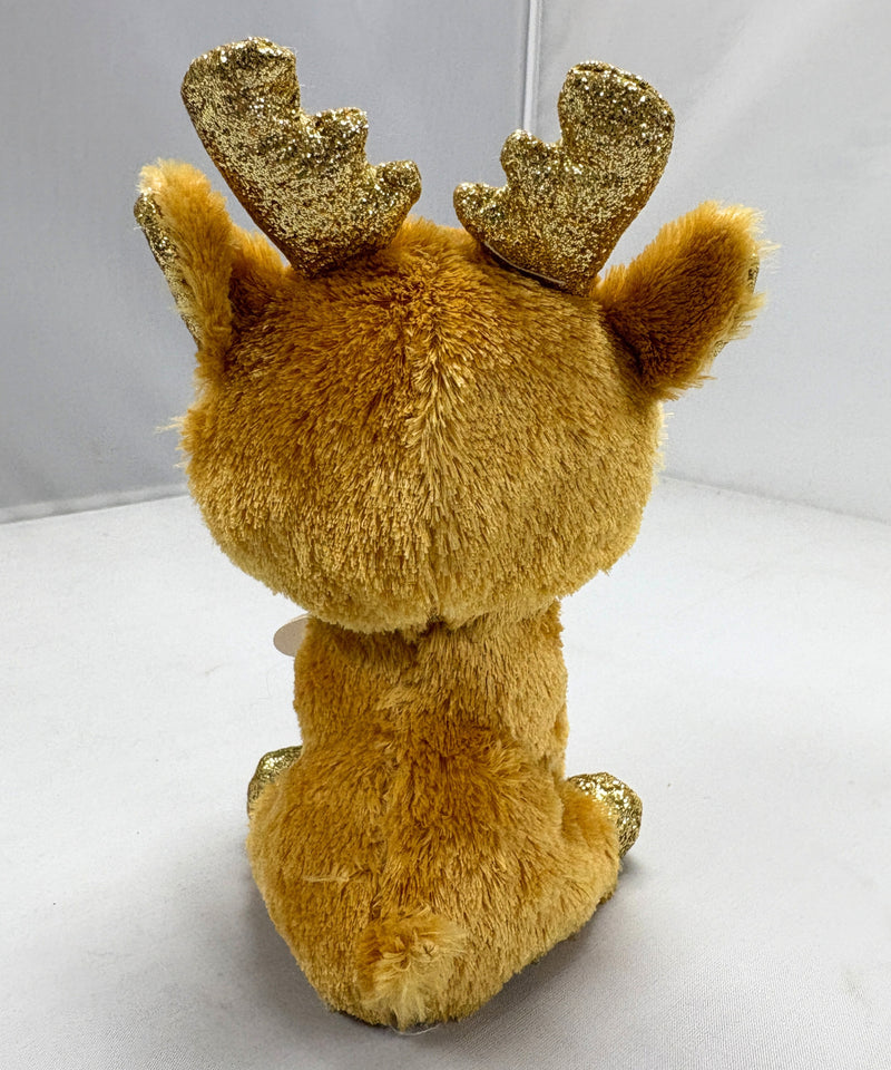 Ty Beanie Boos - Glitzy the Reindeer, Glitter Eyes, Christmas holidays