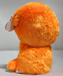 Ty Beanie Boos - Grinner the Orange Trick or Treater Ghost, Glitter Eyes