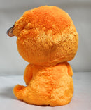 Ty Beanie Boos -  Grinner the Orange Trick or Treater Ghost, Medium (9.25"), Glitter Eyes