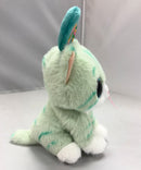 Ty Beanie Boos - Gumdrop the Teal Easter Cat, Glitter Eyes