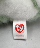 Ty Beanie Boos - Gumdrop the Teal Easter Cat, Glitter Eyes