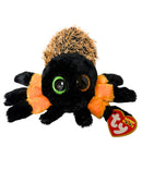 Ty Beanie Boos - Hairy the Halloween Spider, (3"), Glitter Eyes