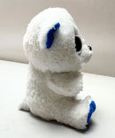 Ty Beanie Boos - Hamburg the White Teddy Bear, (6"), Glitter Eyes, Europe
