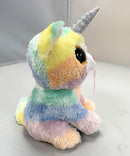 Ty Beanie Boos - Heather the Unicorn cat, Glitter Eyes