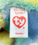 Ty Beanie Boos - Heather the Unicorn cat, Glitter Eyes
