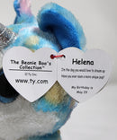 Ty Beanie Boos - Helena the Unicorn Husky Dog, Glitter Eyes