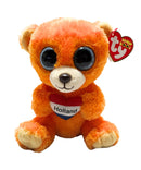 Ty Beanie Boos - Holland the Orange Teddy Bear, Regular (6"), Glitter Eyes, Europe
