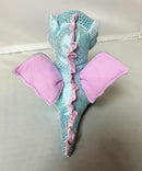 Ty Beanie Boos - Holly the Teal Dragon, (6"), Glitter Eyes, Claire's Exclusive