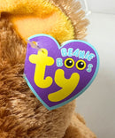 Ty Beanie Boos - Honey the Tan Bear, Medium (9"), Solid Eyes