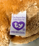Ty Beanie Boos - Honey the Tan Bear, Medium (9"), Solid Eyes