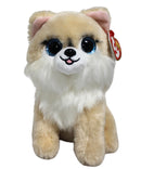Ty Beanie Boos- Honeycomb the Corgi, Glitter Eyes