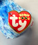 Ty Beanie Boos - Ice Cube the Blue Penguin, (6"), Glitter Eyes