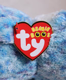 Ty Beanie Boos- Ice Cube the Blue Penguin, Glitter Eyes