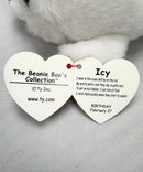 Ty Beanie Boos - Icy the White Seal, Large (16"), Glitter Eyes
