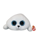 Ty Beanie Boos - Icy the White Seal, Medium (5"), Glitter Eyes