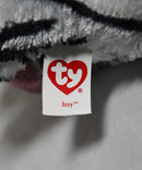 Ty Beanie Boos- Izzy the Zebra, Glitter Eyes, Justice Exclusive